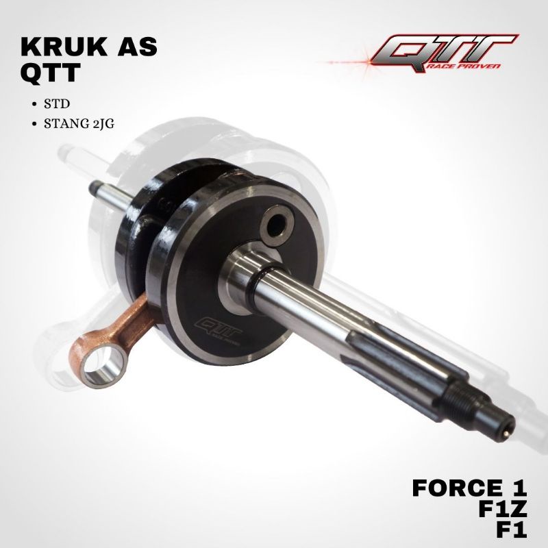 KRUK AS BANDUL F1Z FIZ FORCE1 QTT RACING TYPE KRUK AS PANJANG STANG SEHER 2JG ORIGINAL QTT RACING