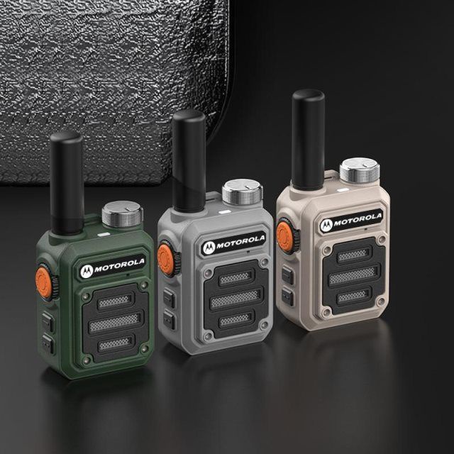 Motorola Walkie Talkie Militer Mini Interkom, Walkie Talkie, Speaker Mini Militer, Transreceiver Gen