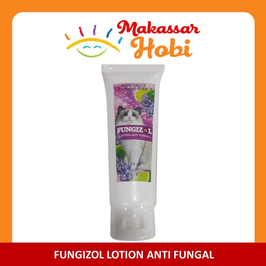 Fungizol Lotion Anti Fungal Salep Jamur Kulit Kucing Kitten Ringworm