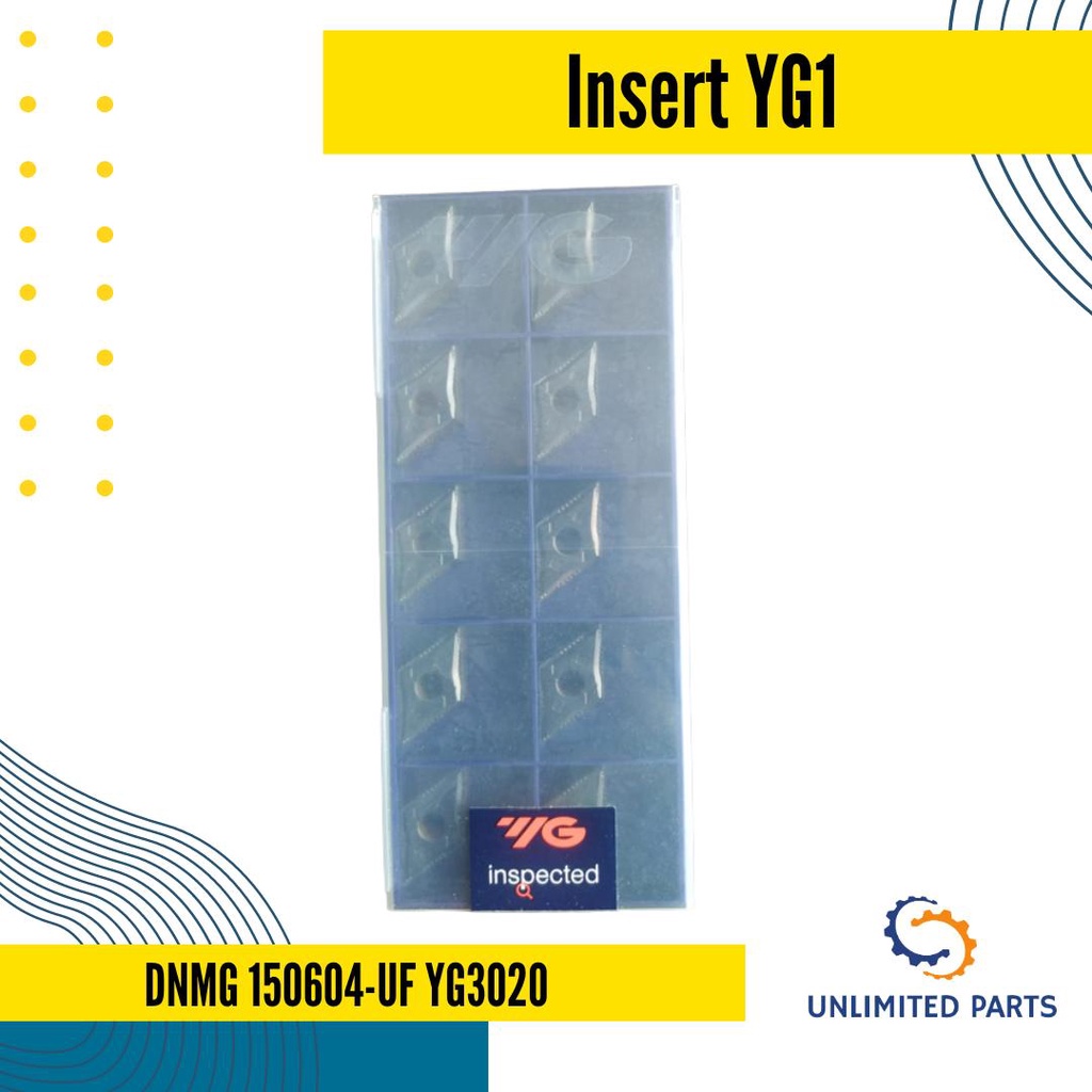 YG1 Turning Insert DNMG 150604-UF YG3020  Original Insert Bubut