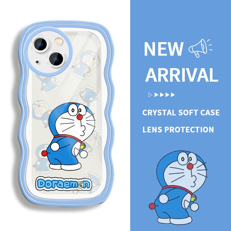 KOMEY Casing for iPhone 13 mini 13 13 Pro 13 Pro Max 14 14 Plus 14 Pro 14 Pro Max SoftCase Hp Doraem