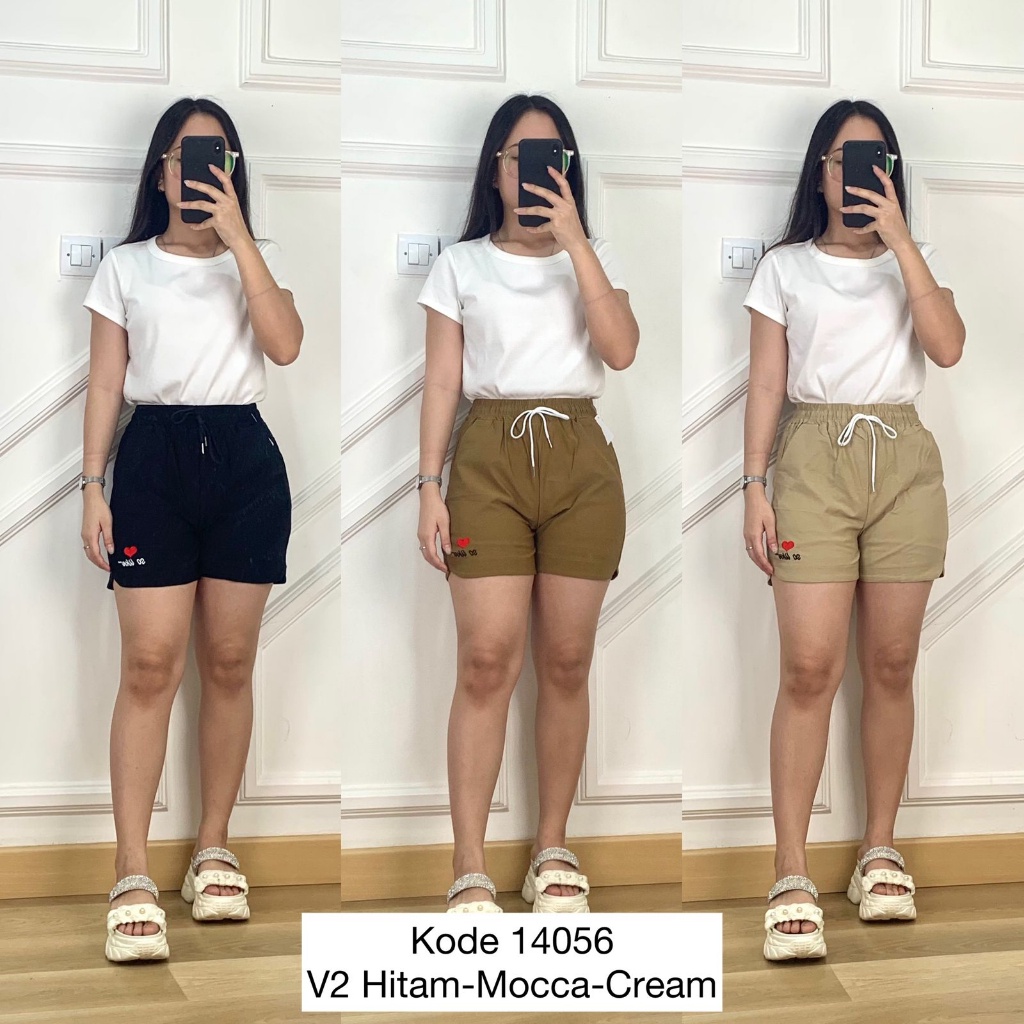 Celana Pendek Wanita Bahan Katun I Celana Pendek Wanita Katun I Celana Pendek Bahan Katun I Celana P
