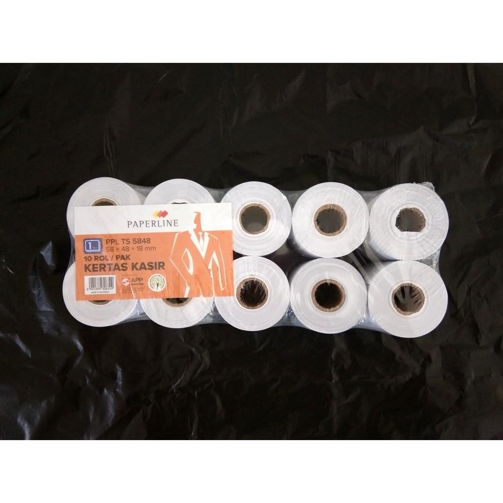 

Kertas Kasir Paperline 58x48x18mm Kertas Struk Kasir