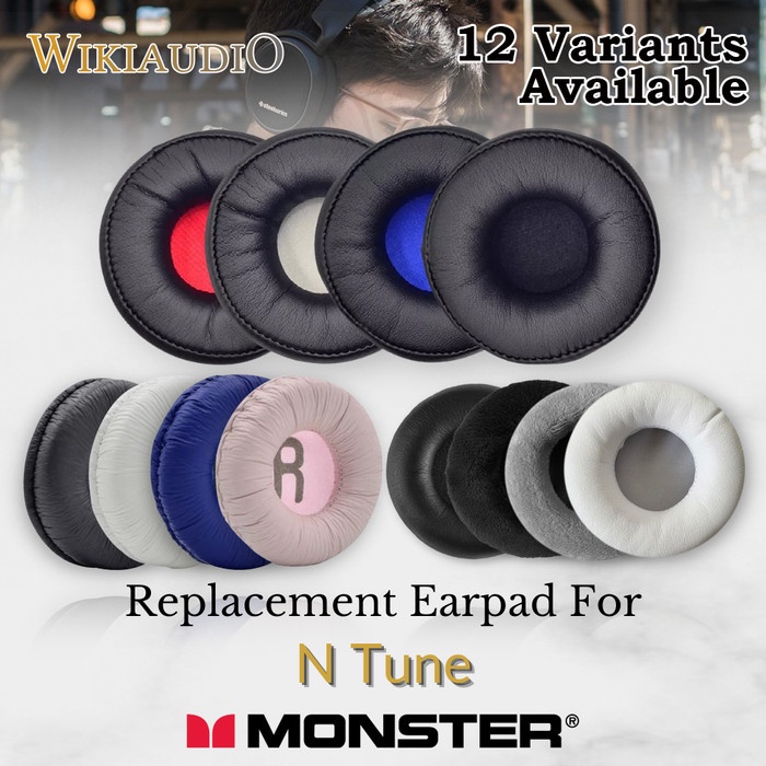 Earpad Ear Cushion Earcup Monster N Tune Busa Bantalan Foam Pad