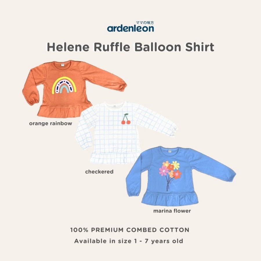 Ardenleon - Dreamer Helene Ruffle Balloon Shirt