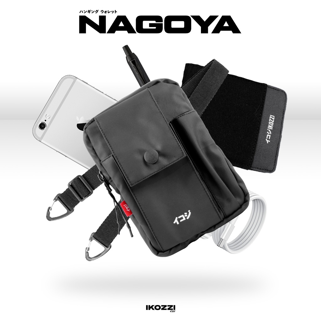 Ikozzi Nagoya Hangging Wallet - Tas Pinggang