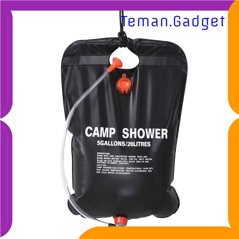 TG - ART Winmax Kantong Air Shower Mandi Camp Shower Bag 20 L - YYEDC