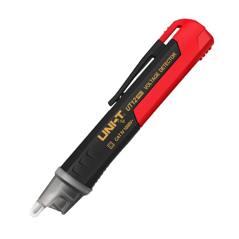 Btsg Voltage Tester Pen Non-Contact AC Detektor Tegangan Dual Range 12V-1000V/90V-1000V Live/Null Wire Putusan Auto-off