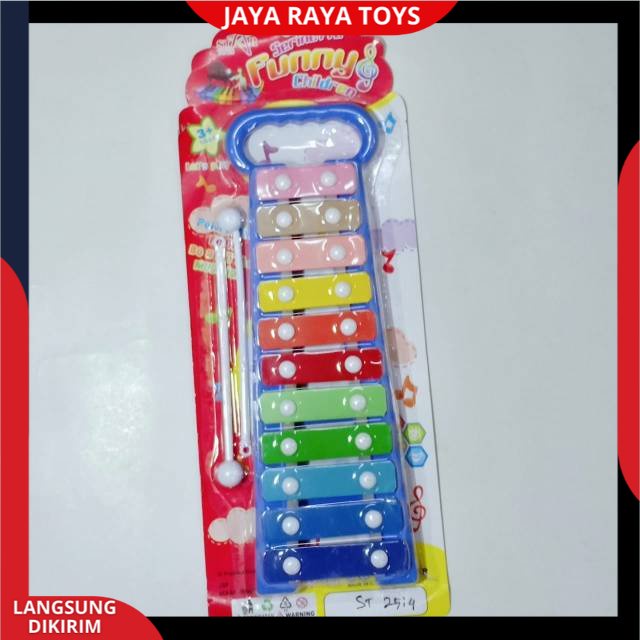 ( BISA COD ) PROMO ST2514 Mainan Anak Musik Pukul KIDS XYLOPHONE / funny xylophone Gamblang Xilophone Kolintang Kulintang