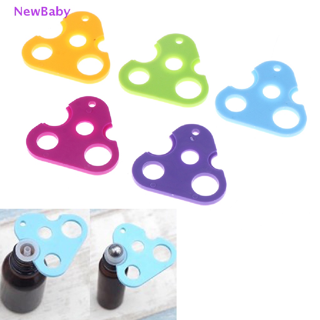 Newbaby Alat Pembuka Bentuk Daun Segitiga Botol Roller Balls Caps Opening Tool ID