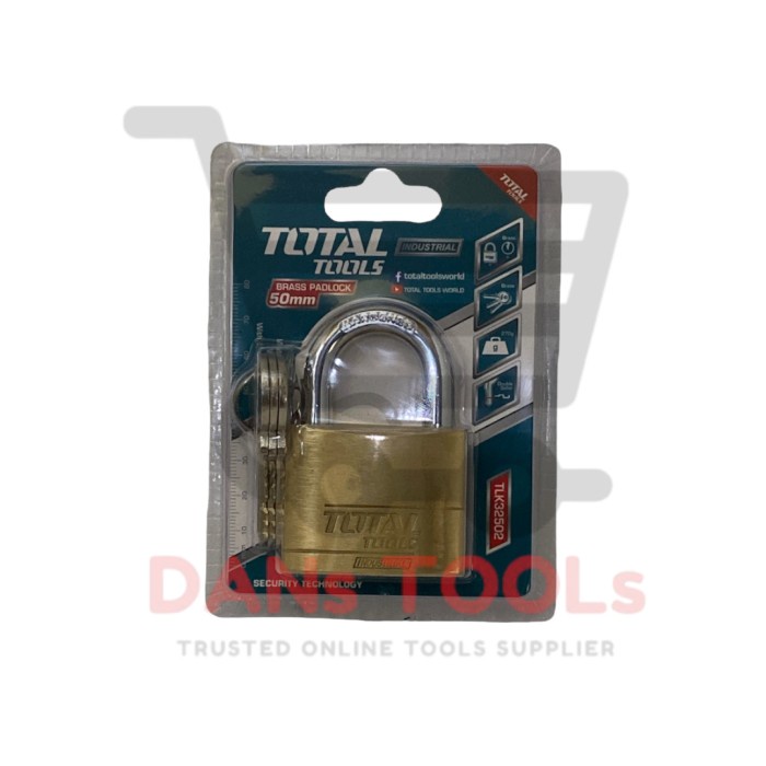 Gembok Kuningan 50mm - Heavy Duty Brass Padlock