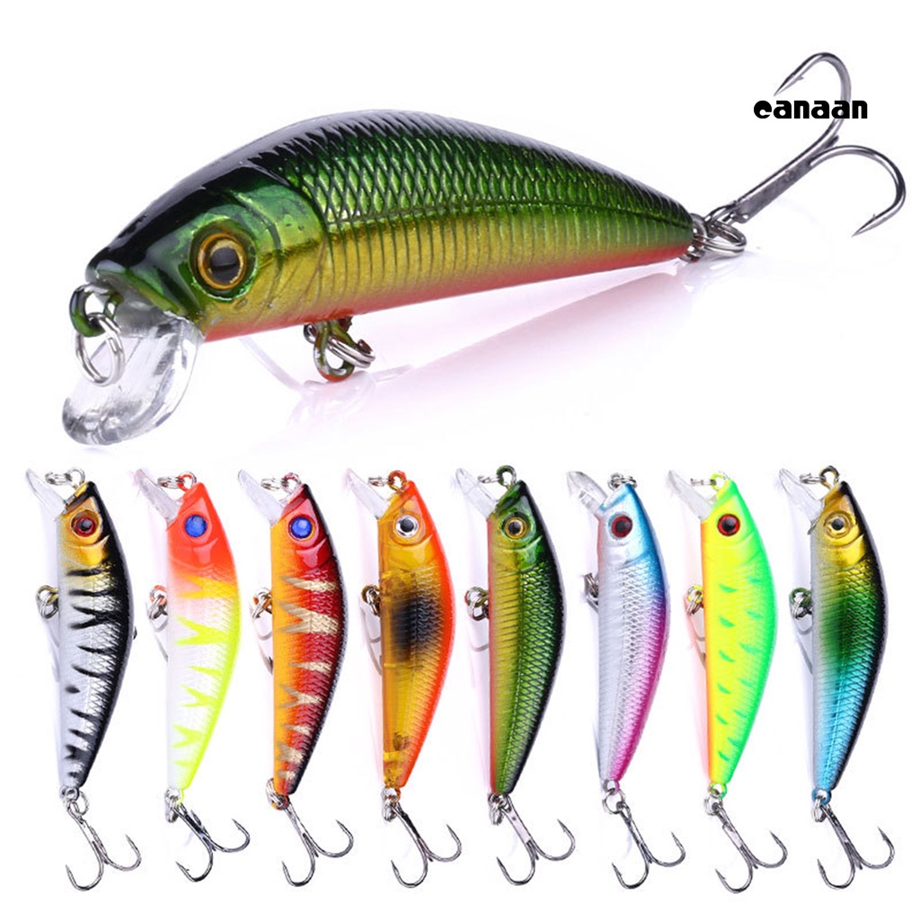 Cnn-7cm/8g Umpan Umpan Treble Hook 3D Mata Lambat Tenggelam Tahan Air Kesetiaan Besar Memancing Bentuk Realistis Dapat Digunakan Kembali Crankbait Memancing Memikat Alat Pancing
