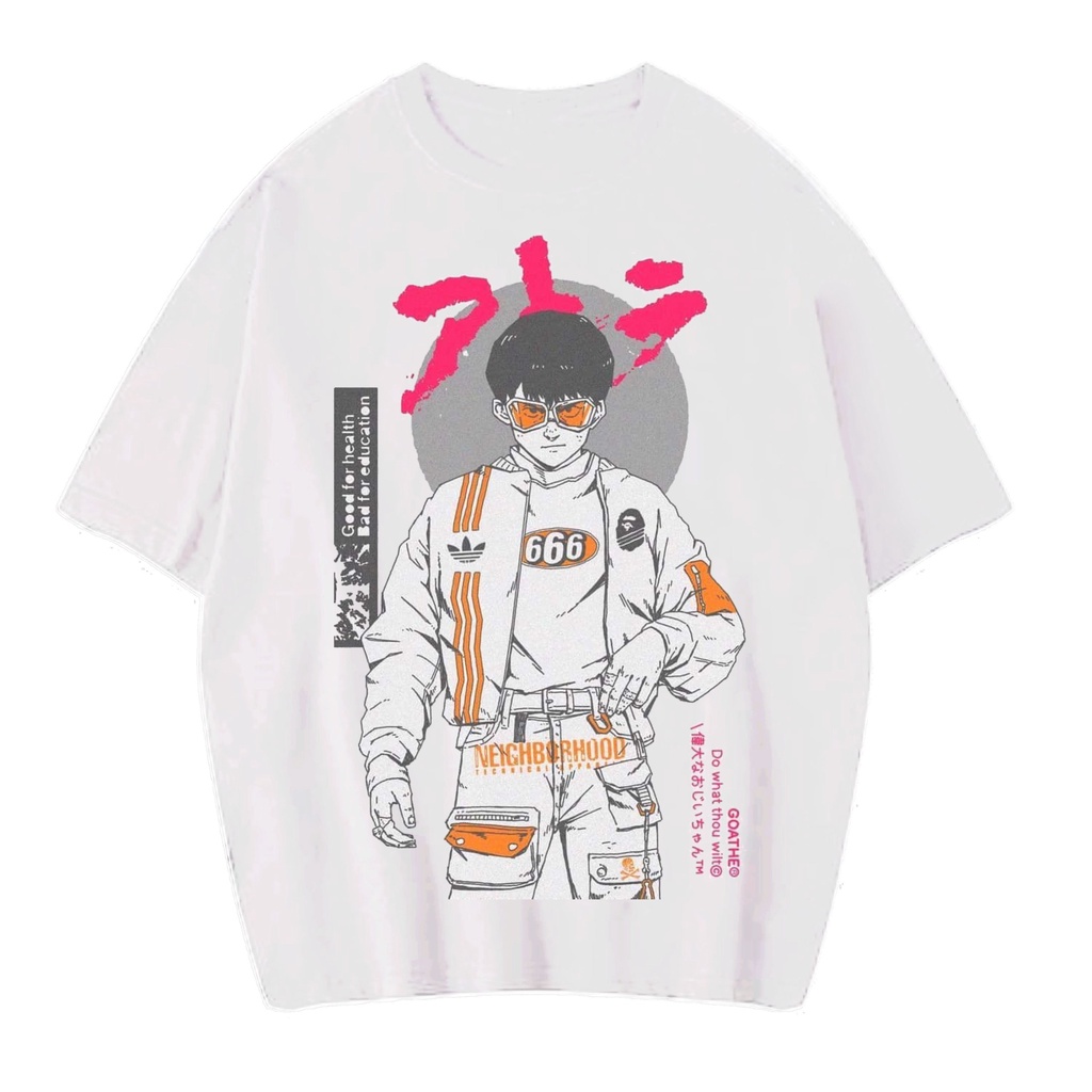 Patternmerch "film anime 90s" Oversized T-shirt | kaos vintage | anime