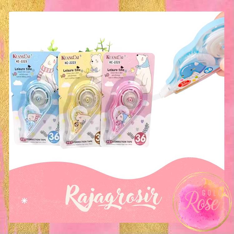 

ℛ - S5742 Tip-Ex Roll Correction / Penghapus Tip-Ex / Correction Tape / Tipe X Roll Murah / Tipex Kertas Roll