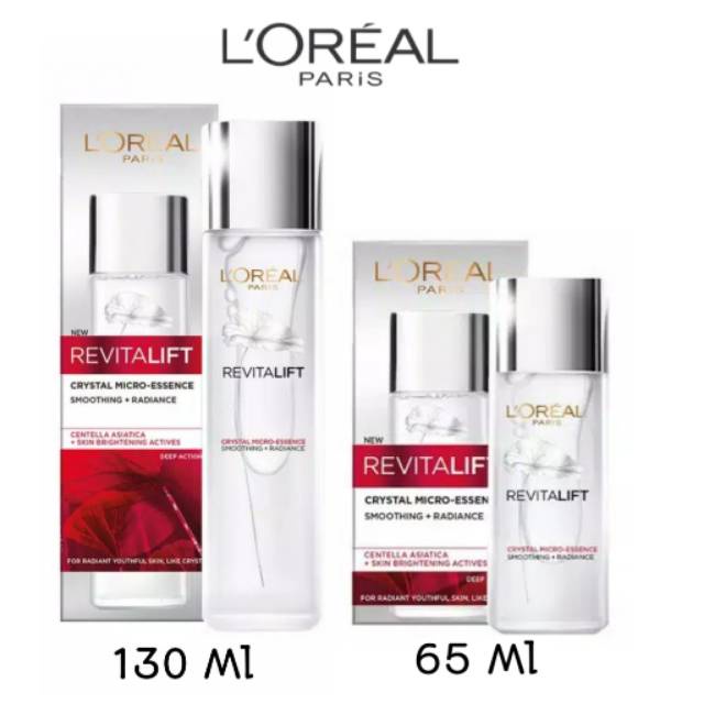 LOREAL Revitalift Crystal Micro Essence | Gel Cream | Micellar Water