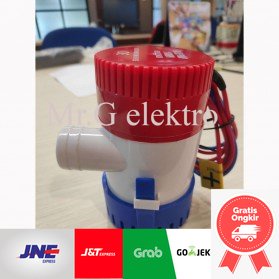 SUNSUN Pompa Air Submersible Water Bilge Pump 12V - CH8028 - White