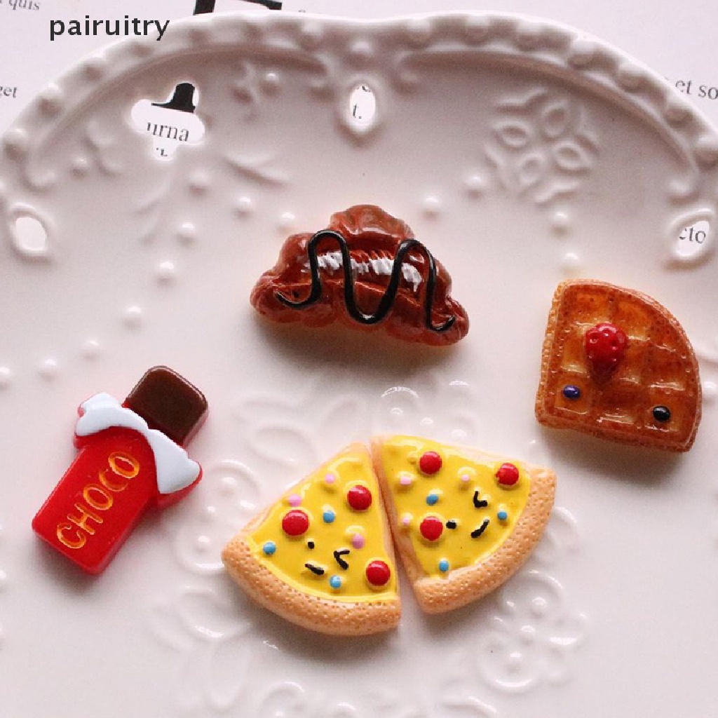 Prt DIY Fashion Miniatur Rumah Boneka Makanan Cemilan Boneka Perhiasan Dekorasi Aksesoris PRT