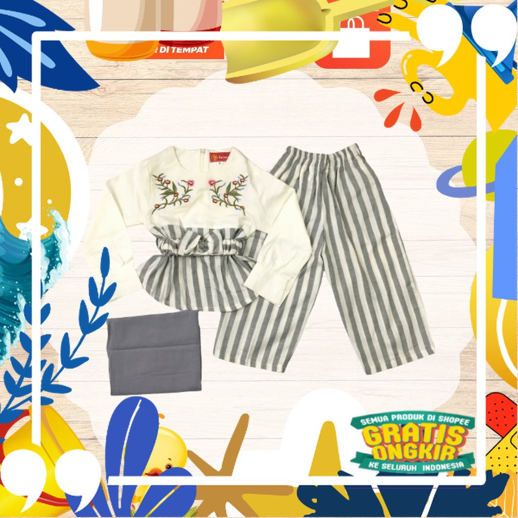 GAMIS By ALTHEA KIDS | TUNIK TERBARU 2023 LEBARAN | DRESS ANAK 2-3-4 TAHUN | JILBAB INSTAN SEGIEMPAT