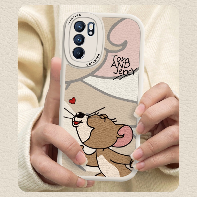 Case OPPO Untuk A3s A5s A9 2020 A11K A12 A15 A16 A31 A33 A52 A53 A54 A57 A74 A76 A92 A95 A96 Motif Kartun Soft Casing F9 F11 Reno4 5 6 7Z