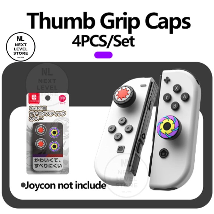 Analog Caps IINE Thumb Grip Pokemon Scarlet Violet Switch Joycon L739