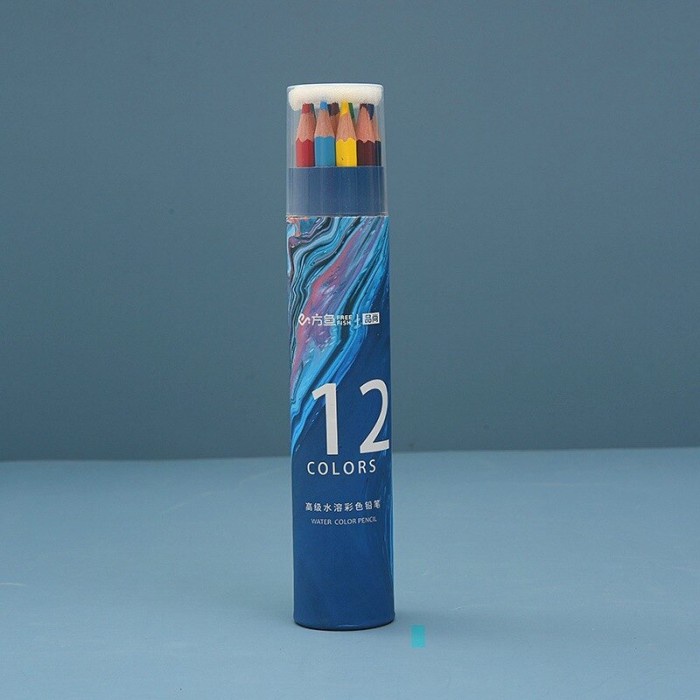

Pensil Cat Air 12/24/36/48 Warna Alat Tulis Pensil Siswa - 12 pcs