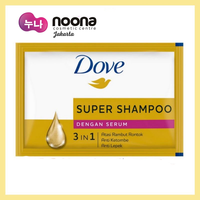 DOVE SUPER SHAMPOO 3IN1 8ML SACHET