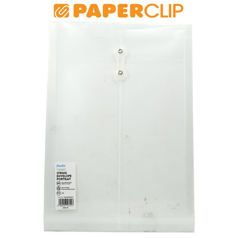 

MAP PLASTIK TALI BANTEX 3223 FC 08 TRANSPARENT PORTRAIT