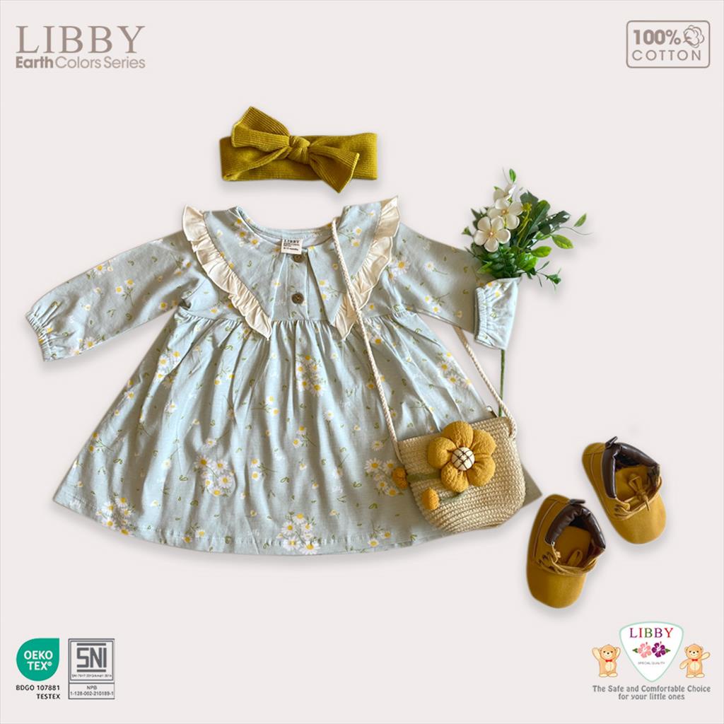 [TOMS] LIBBY (1pcs) Earth Anna Dress Anak Perempuan