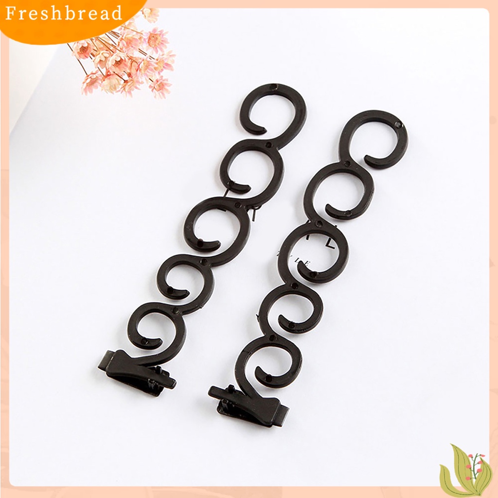 {In Stock} 2Pcs DIY Hair Braider Kokoh Reusable Simple DIY Compact Twist Clips Untuk Indoor