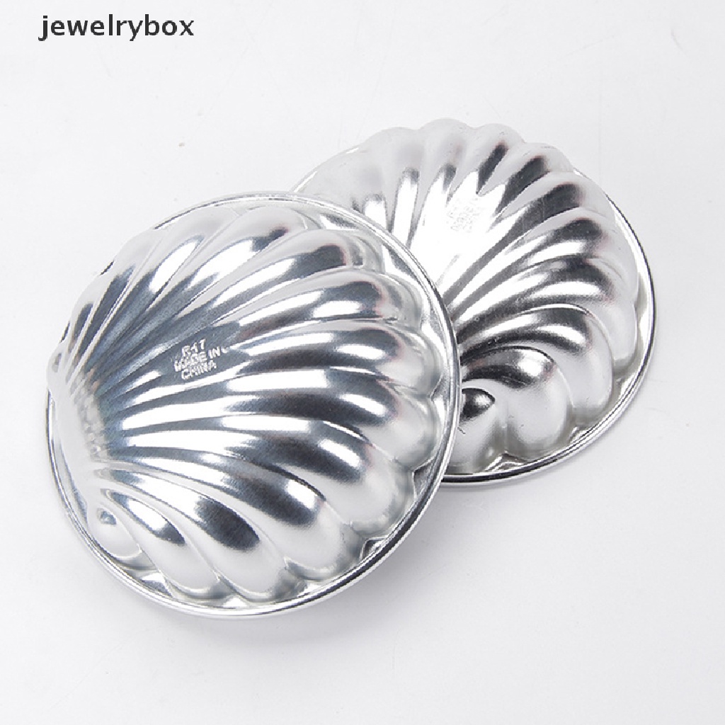 [jewelrybox] Cetakan Kue Baja Berbentuk Kerang Kue Cookie Biskuit Cetakan Bakeware Pan Mould Butik