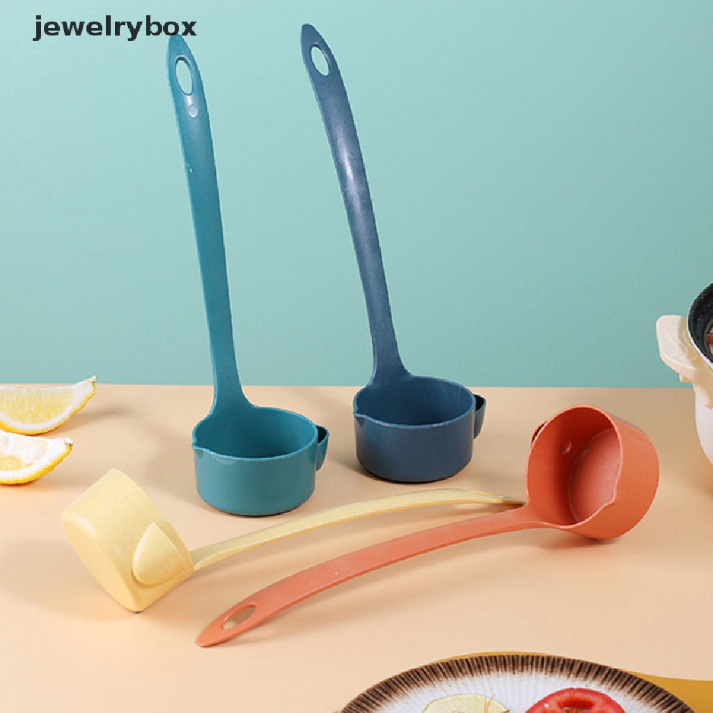 [jewelrybox] Handle Soup Spoon Sendok Pemisah Minyak Sup Colander Spoon Filter Grease Spoon Butik