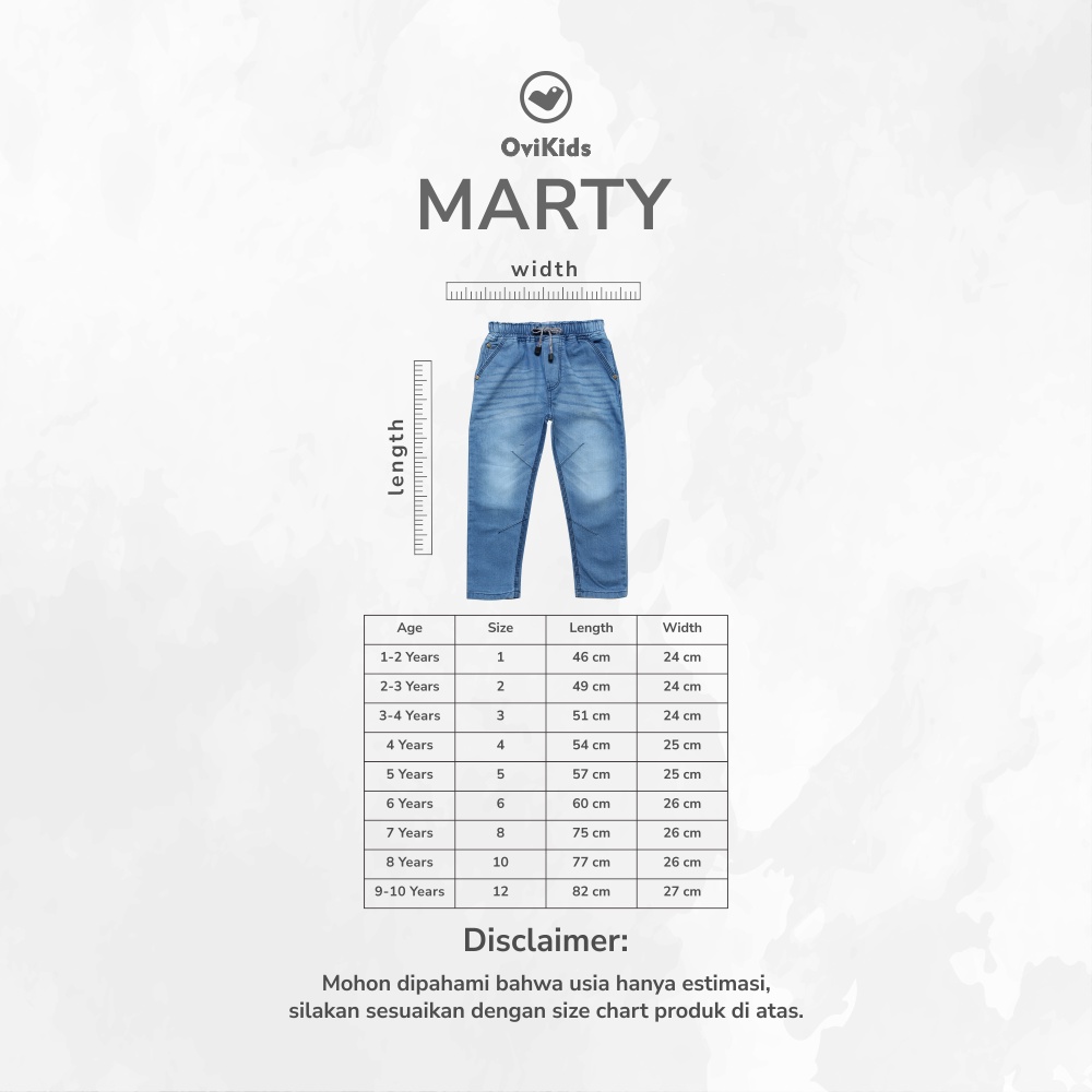 OVIKIDS MARTY / CELANA JEANS ANAK