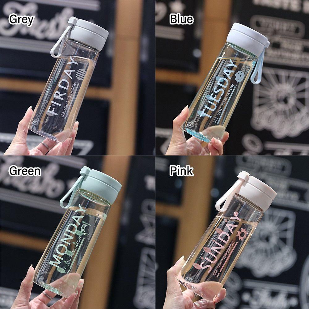 Populer Botol Air Minum 450ml Travel Sport Perlengkapan Outdoor Tahan Pecah Tahan Panas