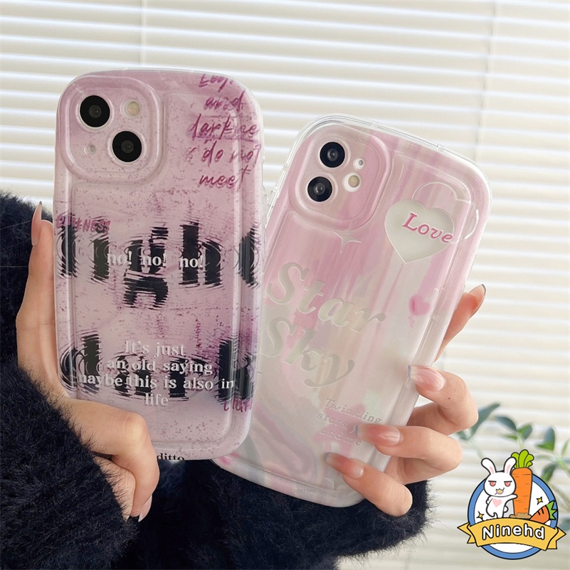 Redmi 12C A1 A1+ 10C 10A 10 9A 9C 9T Redmi Note 11 11s 10 10s 9 9s Pro Xiaomi 11 Lite Poco X3 Pro NFC Graffiti Letter Phone Case Simple Canggih Bumper Silikon Penutup Pelindung Anti Gores