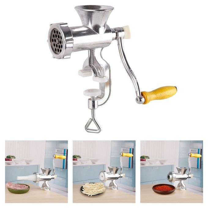 Mesin Penggiling Giling Daging Jepit Meja Meat Grinder Mincer No 10