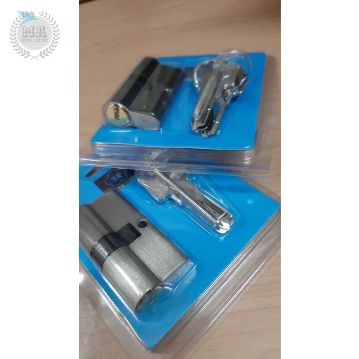 Cylinder Besar RR Computer Komputer Silinder Body Kunci Pintu 3 Key OLS Silinder Anak Silinder Pintu Besar RR Chrome Slinder Pintu Besar RR