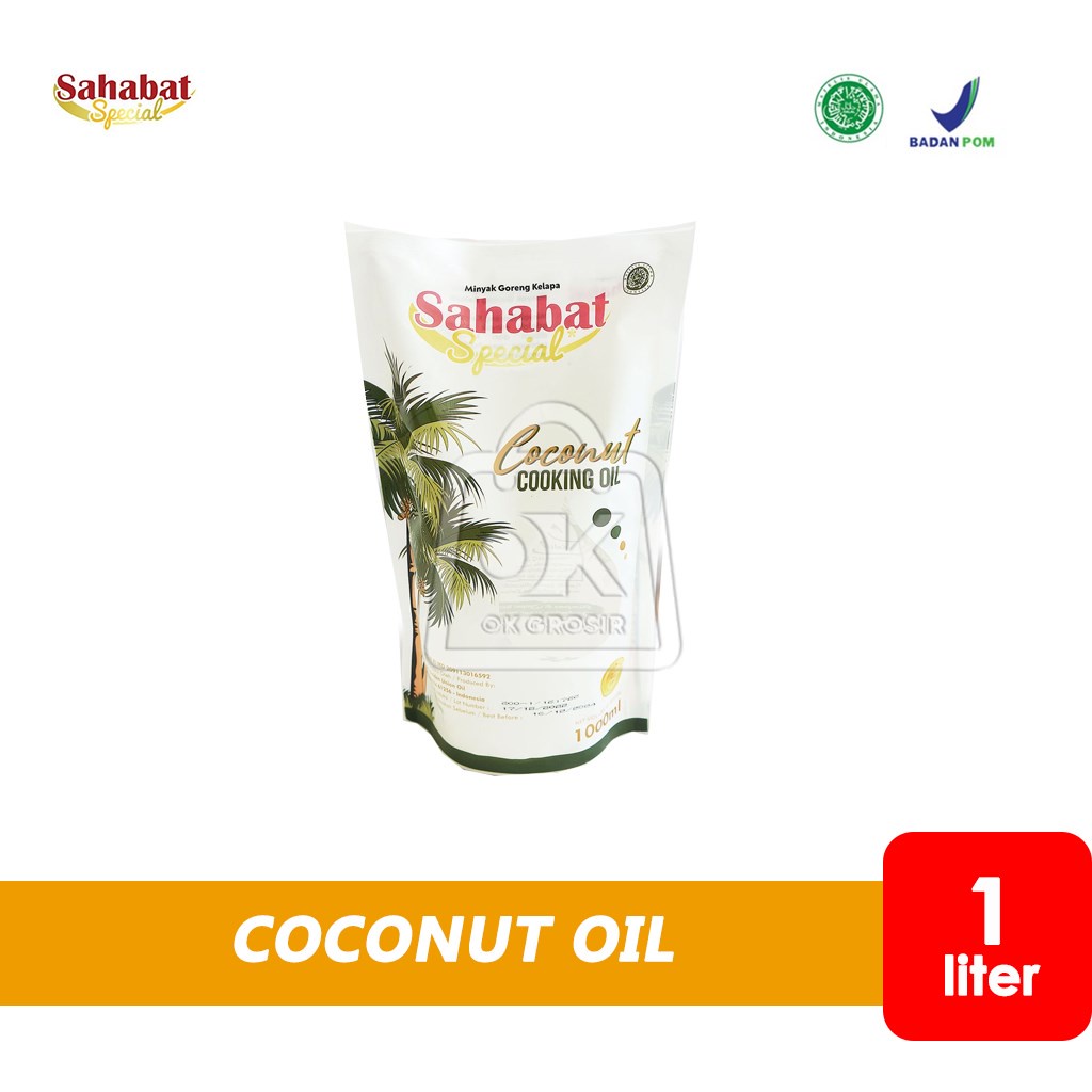 

Minyak Goreng Kelapa SAHABAT Special Coconut Cooking Oil (1 Liter)