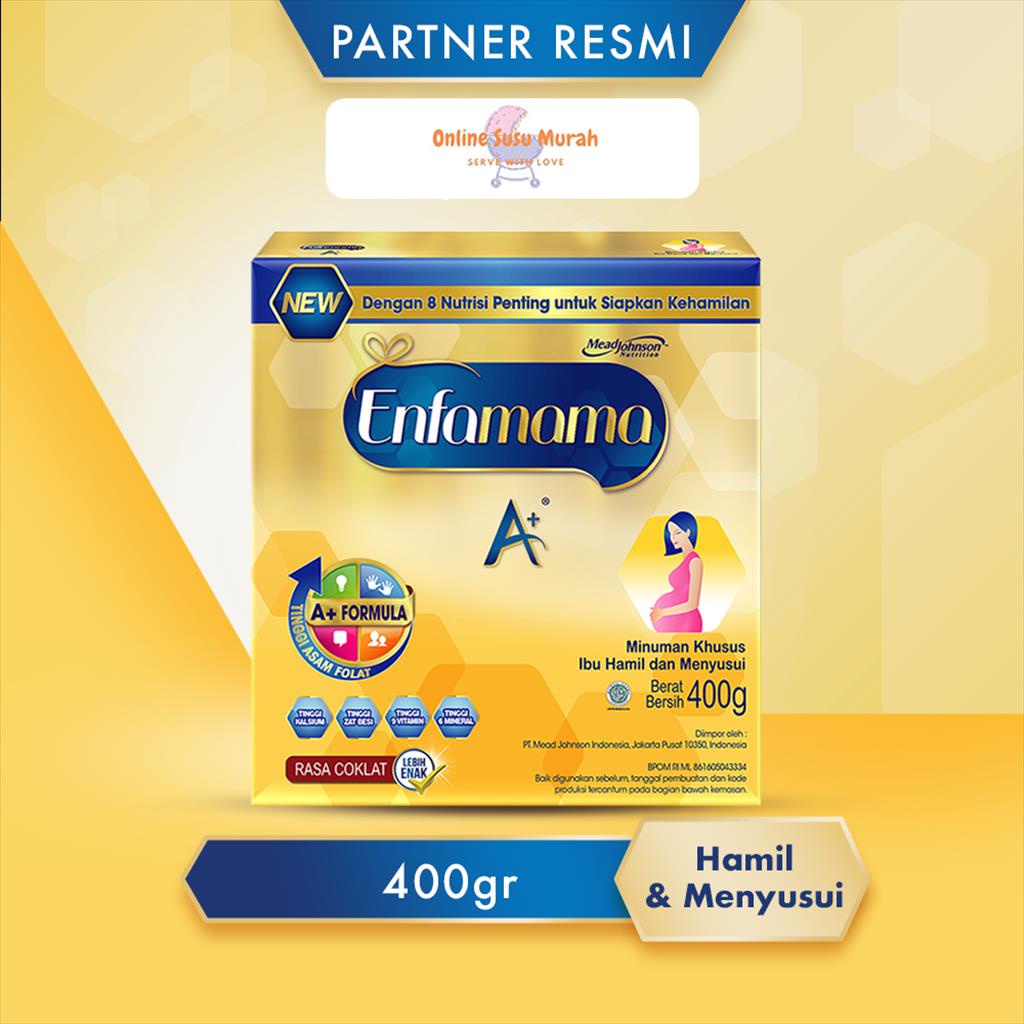 ENFAMAMA A+ 400GR COKLAT SUSU IBU HAMIL