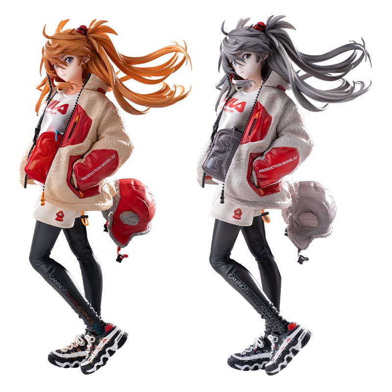 Anime Neon Genesis Evangelion Action Figure Baru Asuka Langley Shikinami Figure Ver.Radio Eva Part.2 25cm Ornamen Koleksi Model PVC