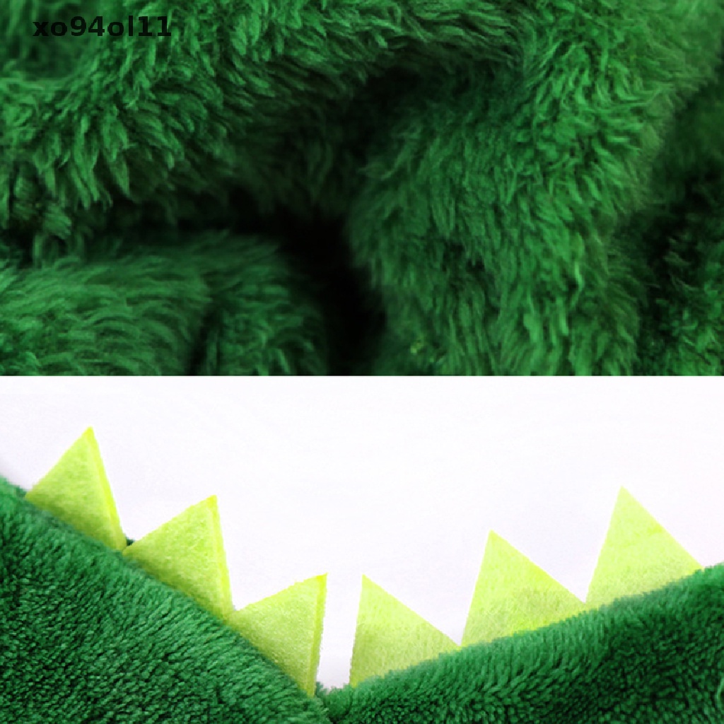 Xo Baju Anjing Peliharaan Anjing Kecil Dan Sedang Dengan Beludru Dinosaurus Baju Kucing Peliharaan OL