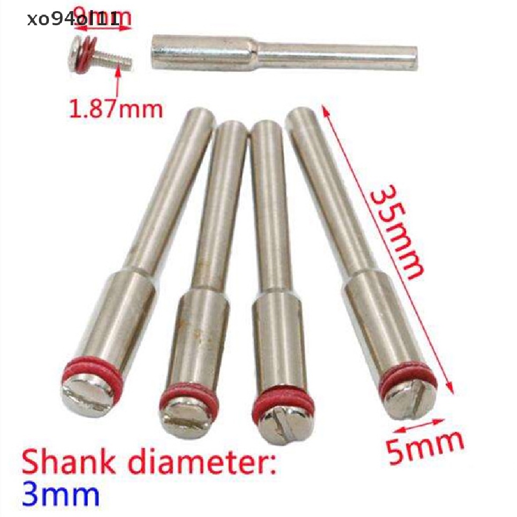 Xo 11PCS Kit Mini Circular Saw Blade Gerinda Listrik Cutoff Mandrel Set OL
