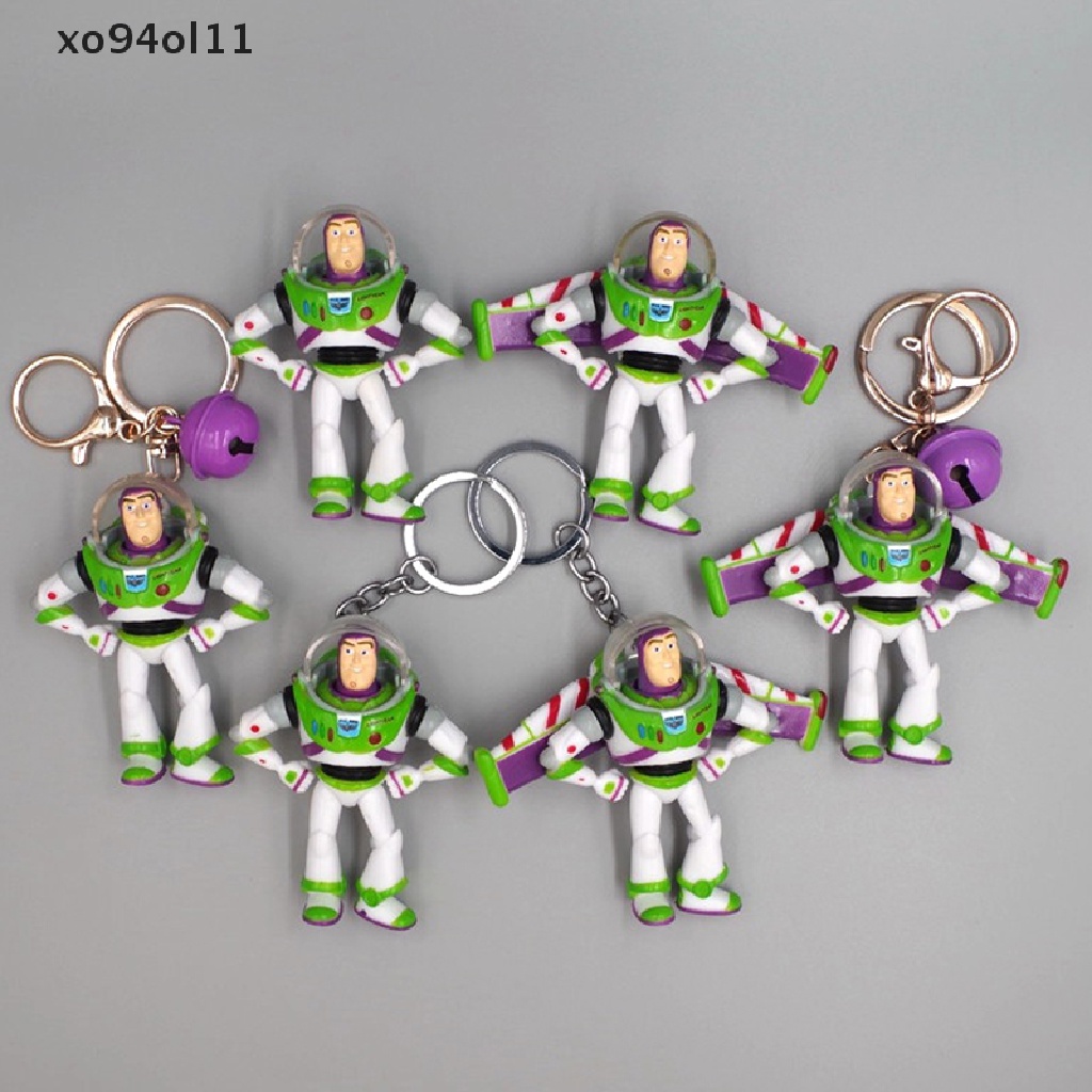 Xo Disney Toy Story Anime Figure Buzz Lightyear Ornamen Desktop Gantungan Kunci Boneka OL