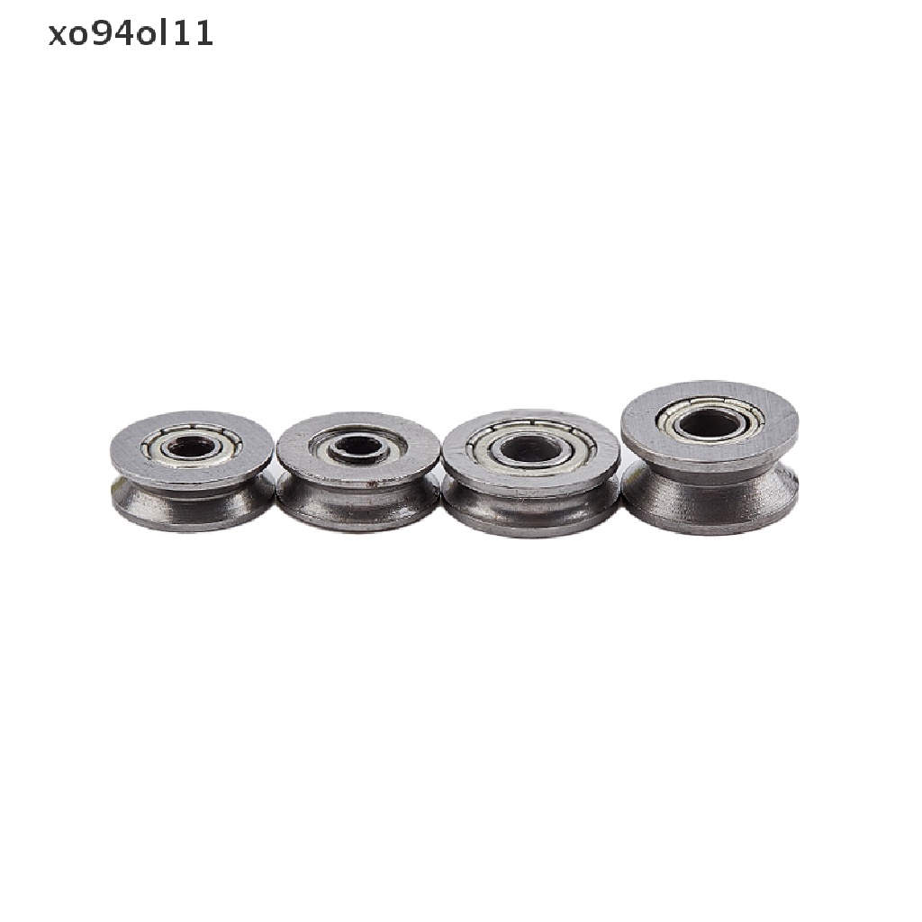 Xo 5pcs V U Alur Roller Wheel Ball Bearing Mesin Bordir Pulley Bearing OL