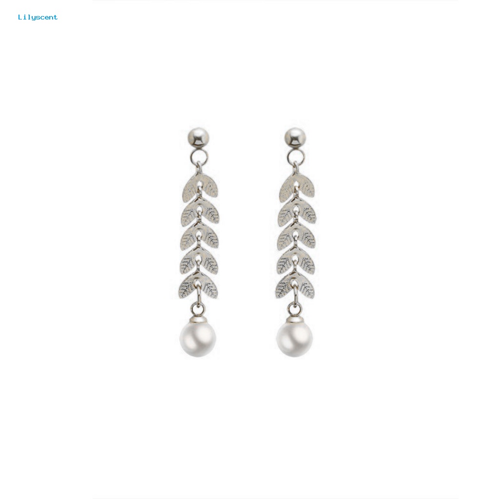 Lilyscent 1pasang Hypoallergenic Ear Studs Costume Aksesoris Simetris Modern Wanita Ear Studs Geometric