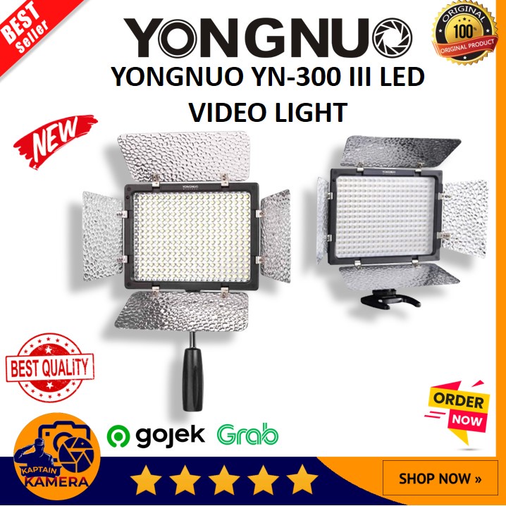 YONGNUO YN-300 III LED VIDEO LIGHT - LAMPU YN300 III YN 300III