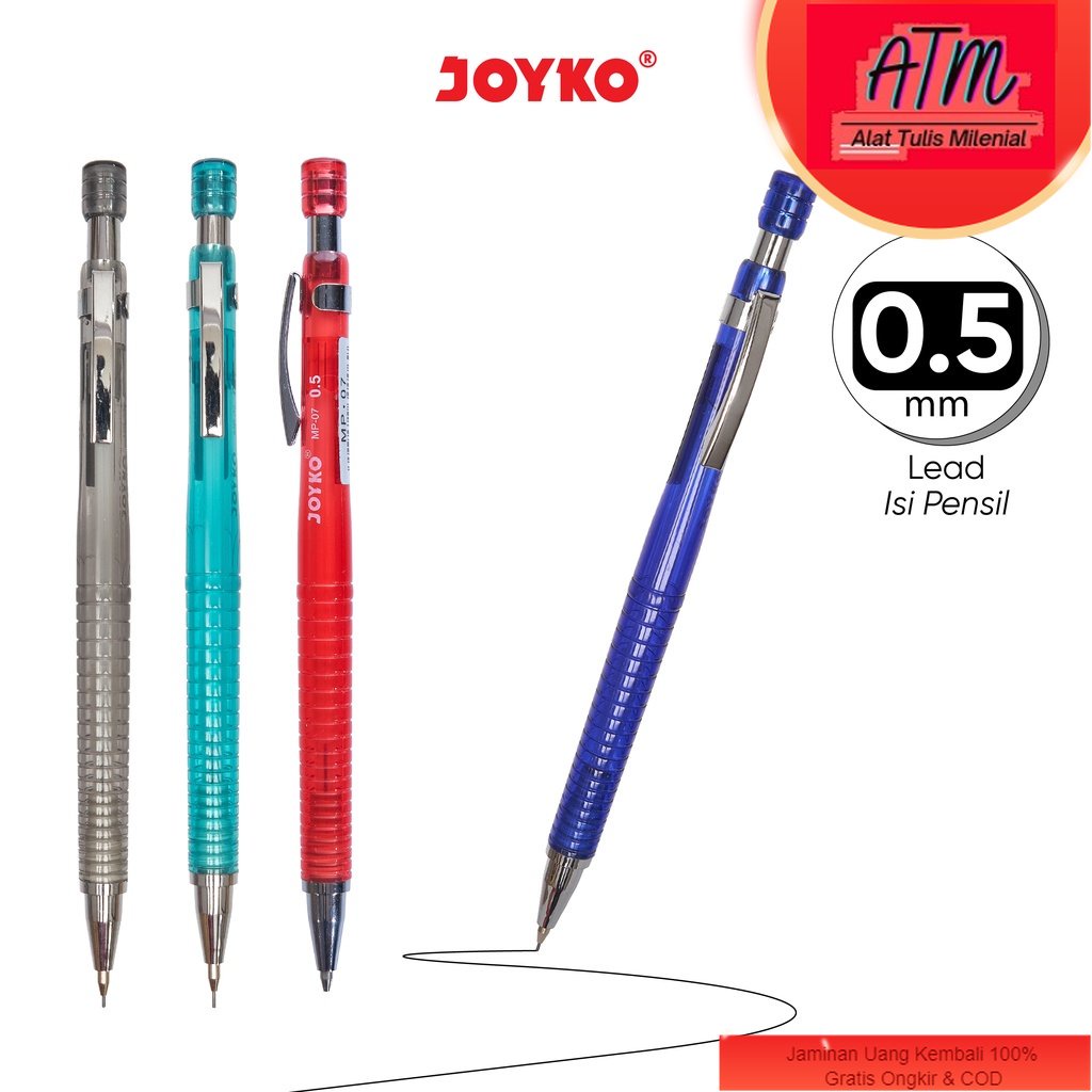 

Mechanical Pencil Pensil Mekanik Joyko MP-07 0.5 mm