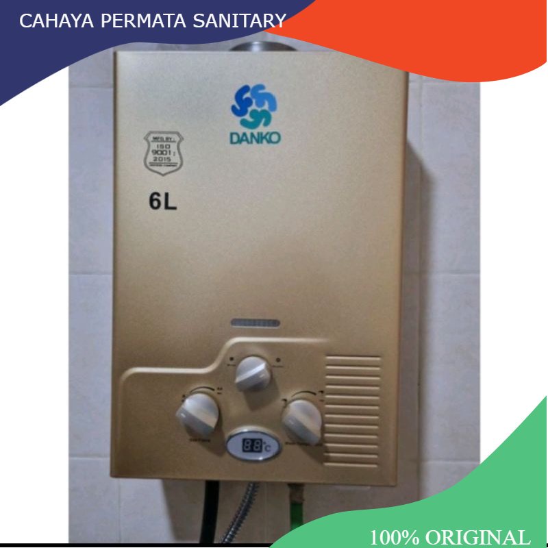 Water Heater Gas Dank 6L DA-6GS MURAH