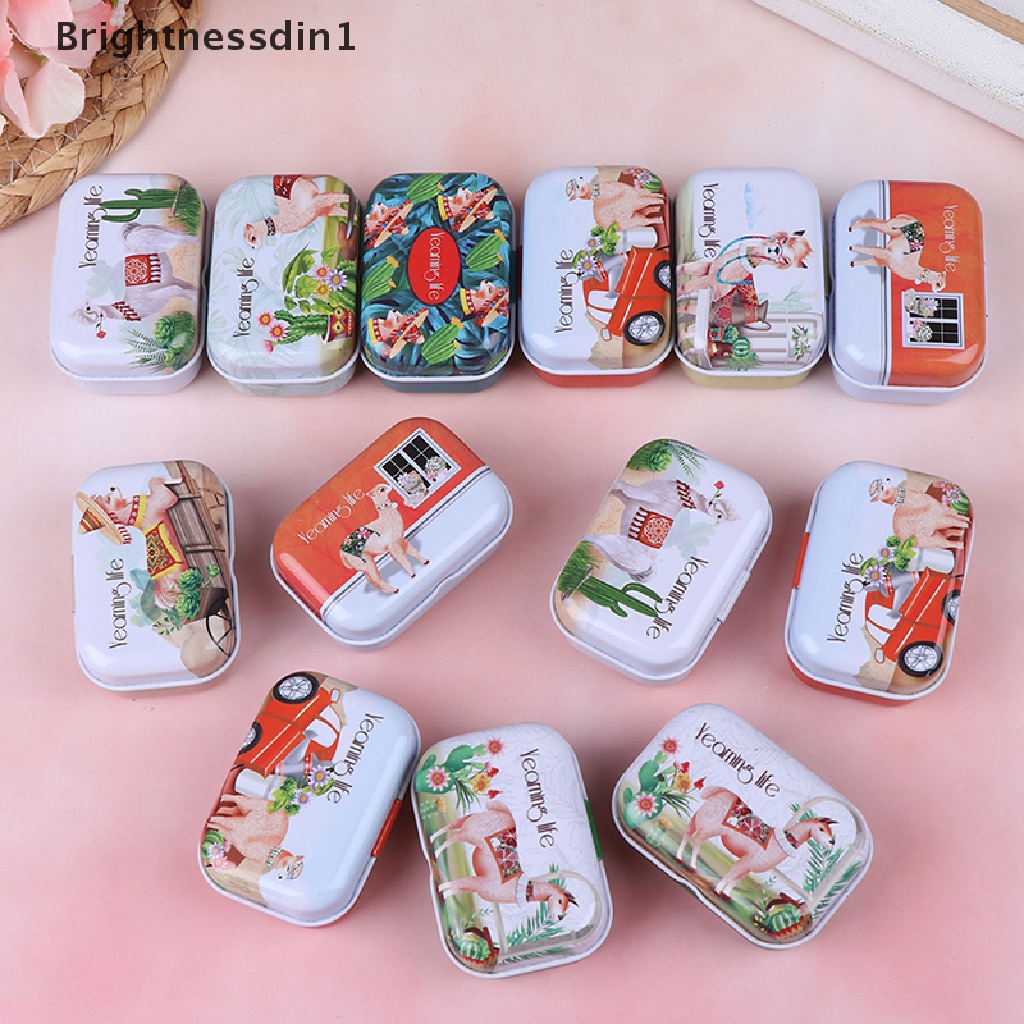 [Brightnessdin1] Yangtuo mini box Sealed jar packing Kotak Perhiasan candy box Penyimpanan Kecil Butik