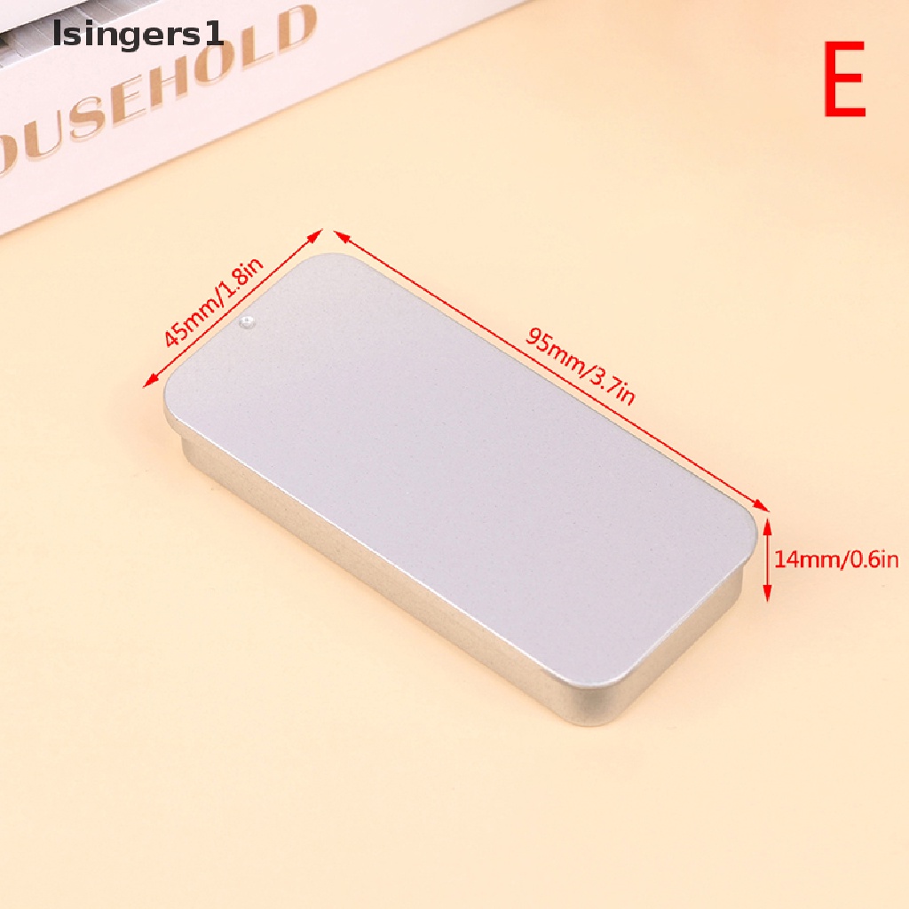 [lsingers1] Slide plate push-pull Kotak 10g 15g 30g Padat balm box candy box Kotak Butik