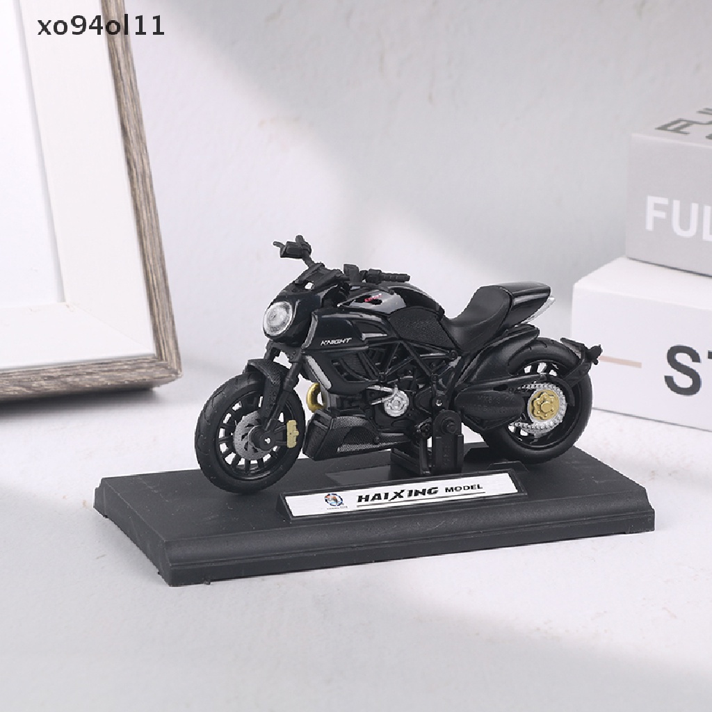 Xo 1Pc 1:18 Ducati Monster900/KTM450 Statis Die Cast Kendaraan Model Motor Mainan OL